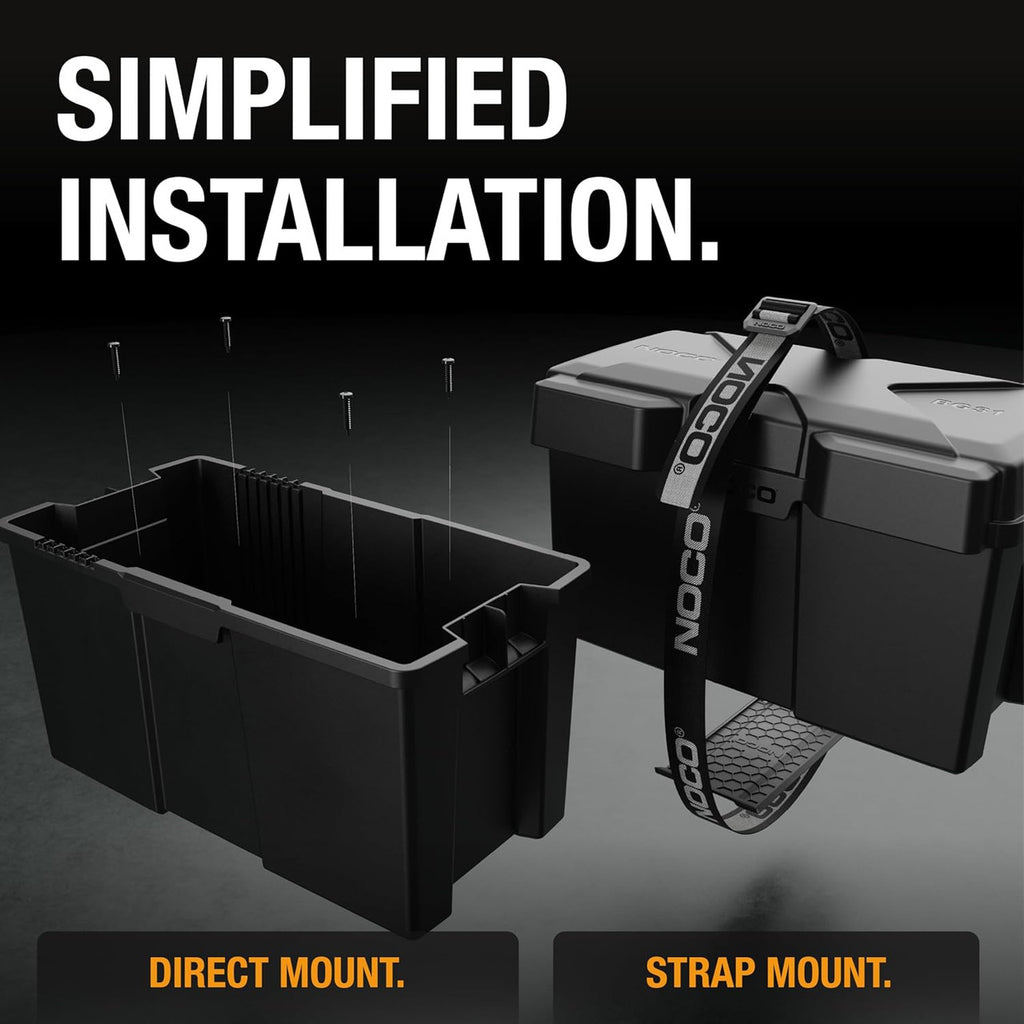 NOCO Group 24-31 Snap-Top Battery Box