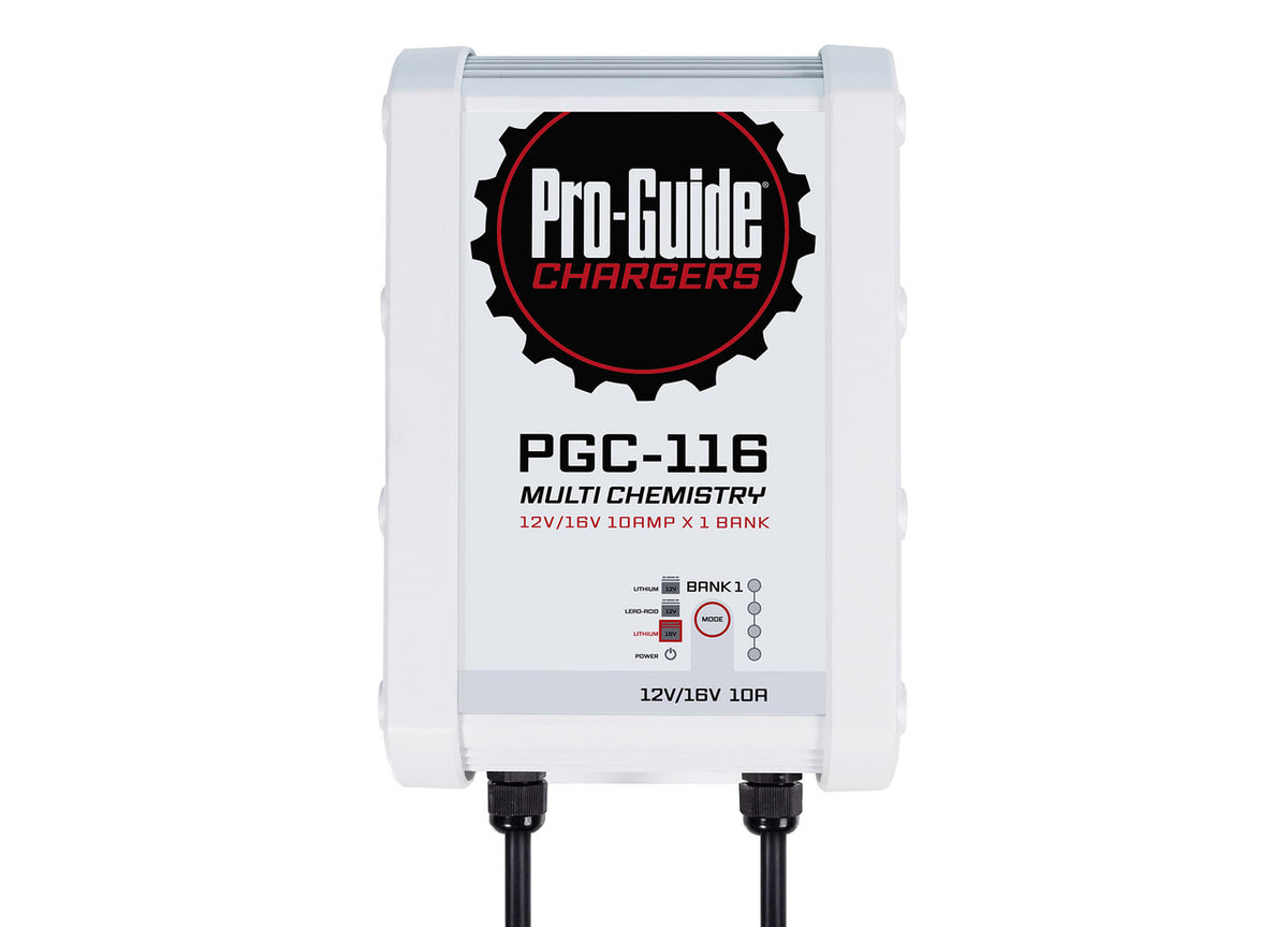 PGC-116 | 12V/16V 1-Bank, 10-Amp On-Board Battery Charger