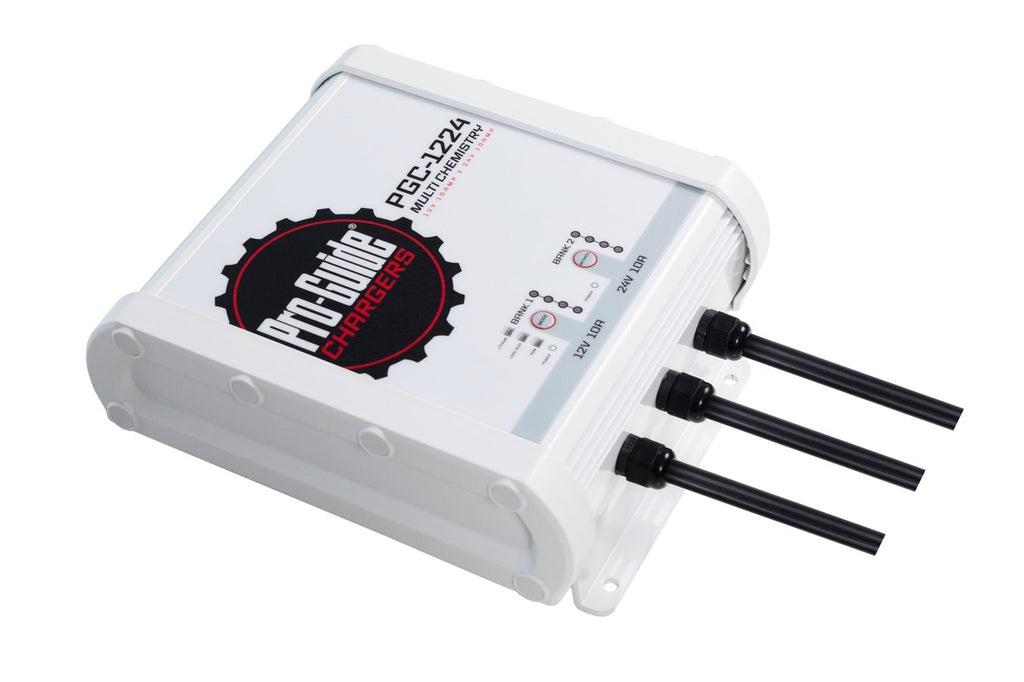 PGC-1224 | 12V 1-Bank & 24V 1-Bank, 10-Amp On-Board Battery Charger