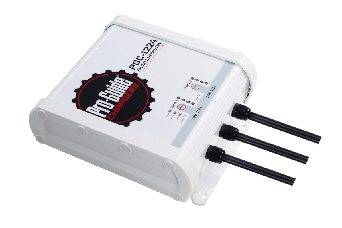 PGC-1224 | 12V 1-Bank & 24V 1-Bank, 10-Amp On-Board Battery Charger