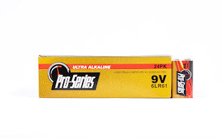 Pro-Series Alkaline 9V 24 Pack