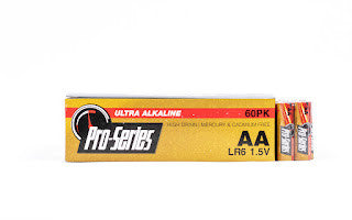 Pro-Series Alkaline AA 60 Pack