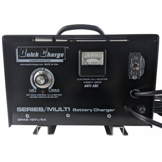 Quick Charge Multi Series Battery Charger 6-127 Volt, 6 Amp