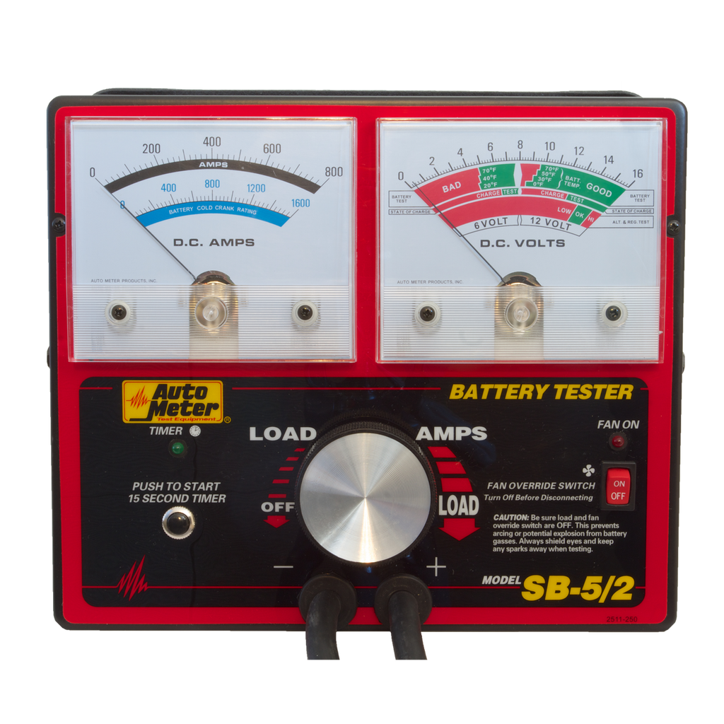 Auto Meter 800 Amp Variable Load Battery/Electrical System Tester