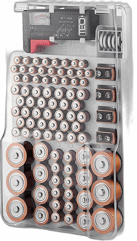 Battery Organizer and Tester (Empty)
