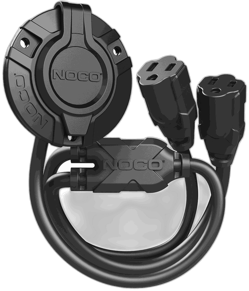 NOCO AC Port Plug With Dual 18 Inch Extension Cord