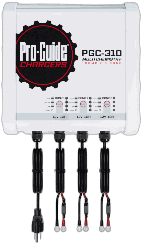 PGC-310 | 12V 3-Bank, 10-Amp On-Board Battery Charger