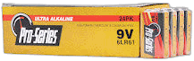Pro-Series Alkaline 9V 24 Pack