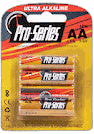 Pro-Series Alkaline AA 4 Pack