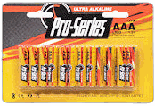 Pro-Series Alkaline AAA 12 Pack