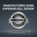 Procell Alkaline 9V 12 Pack