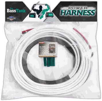 The Bass Tank Power Harness - Double - Fishing Electronics Wiring Kit